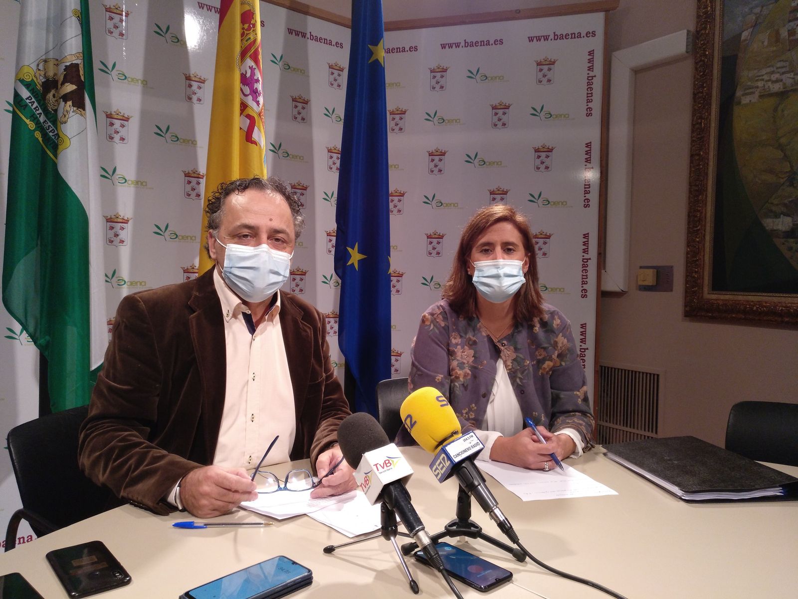 Ramón Martín y Cristina Piernagorda.