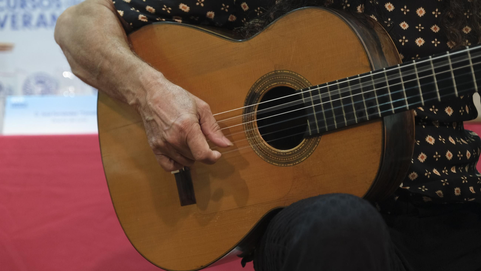 Curso de Guitarra Flamenca de Tomatito dentro de los Cursos de Verano de la UAL, en imágenes