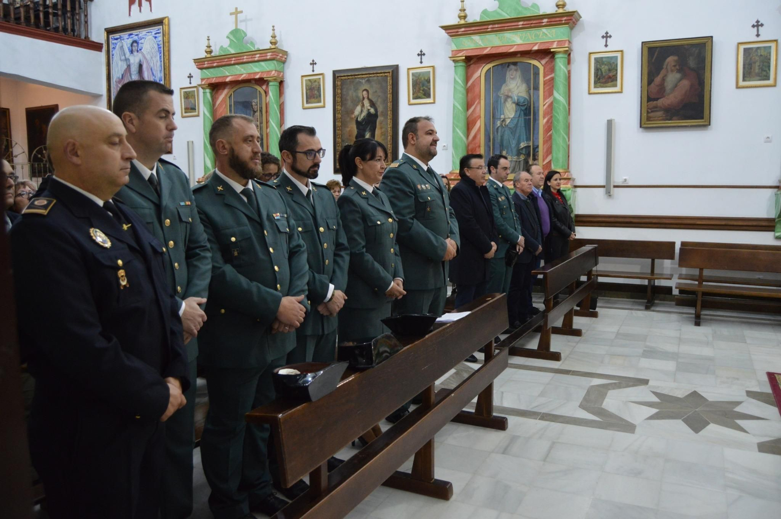 Fotografías de la celebración del 175 aniversario de la Guardia Civil en Iznájar