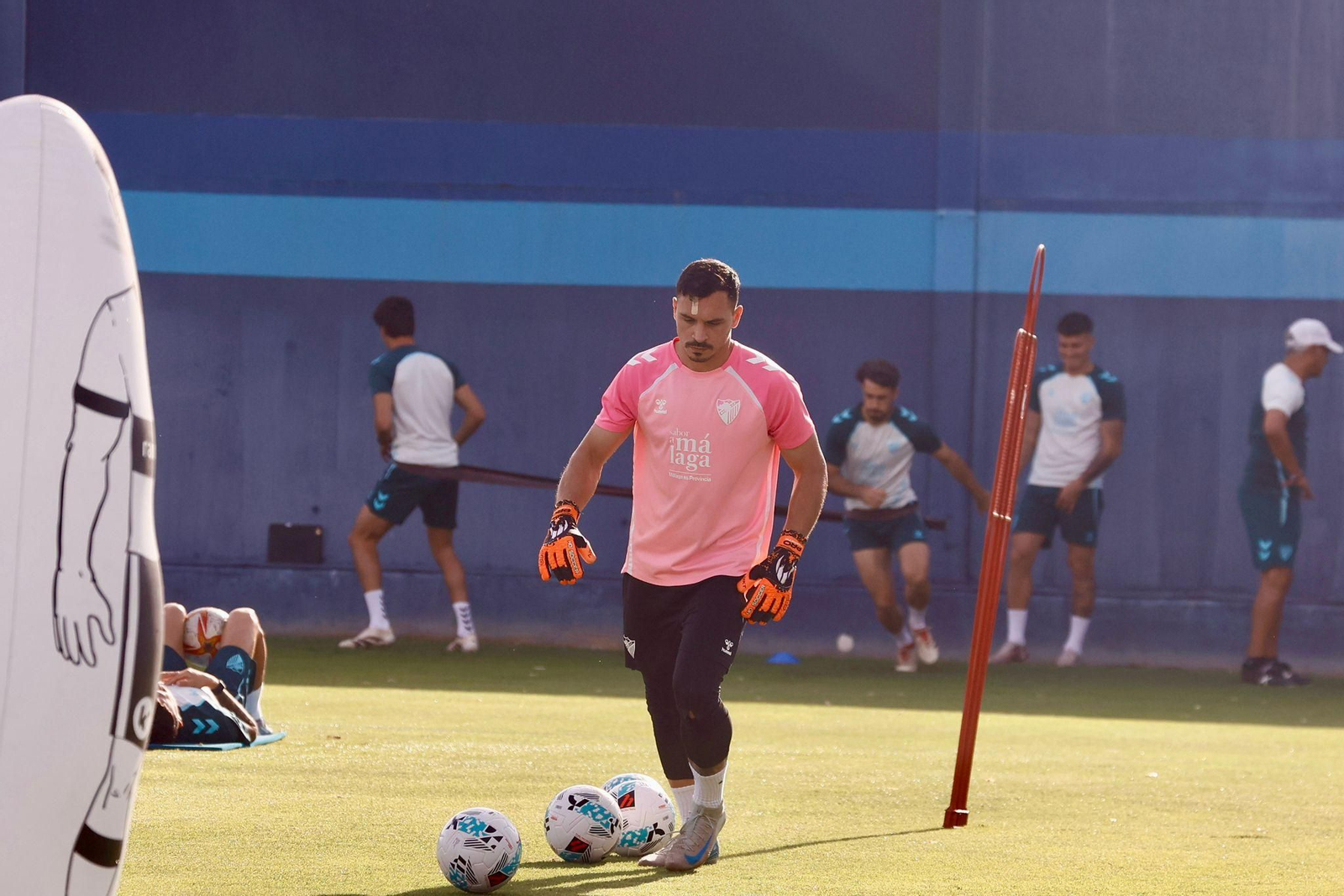 Las fotos de Ángel Recio, a tope con el Málaga CF y apunta a Las Palmas
