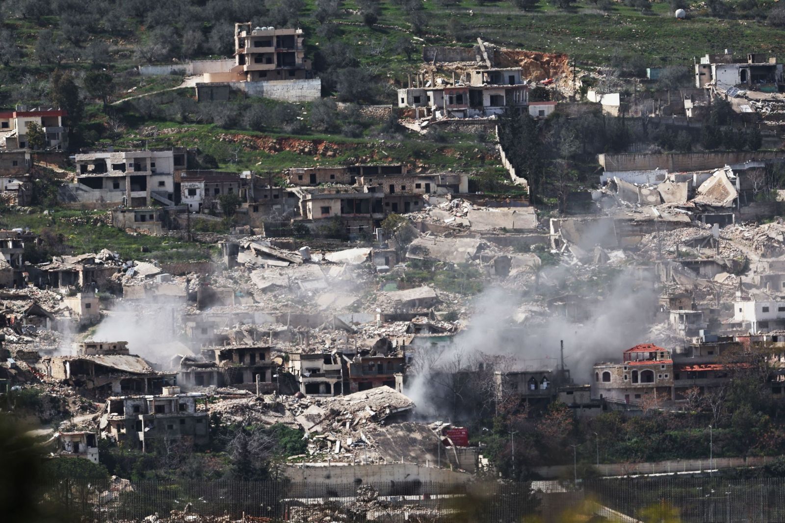 Galería Gráfica: Desolación, humo y destrucción en Líbano tras un agresivo ataque israelí