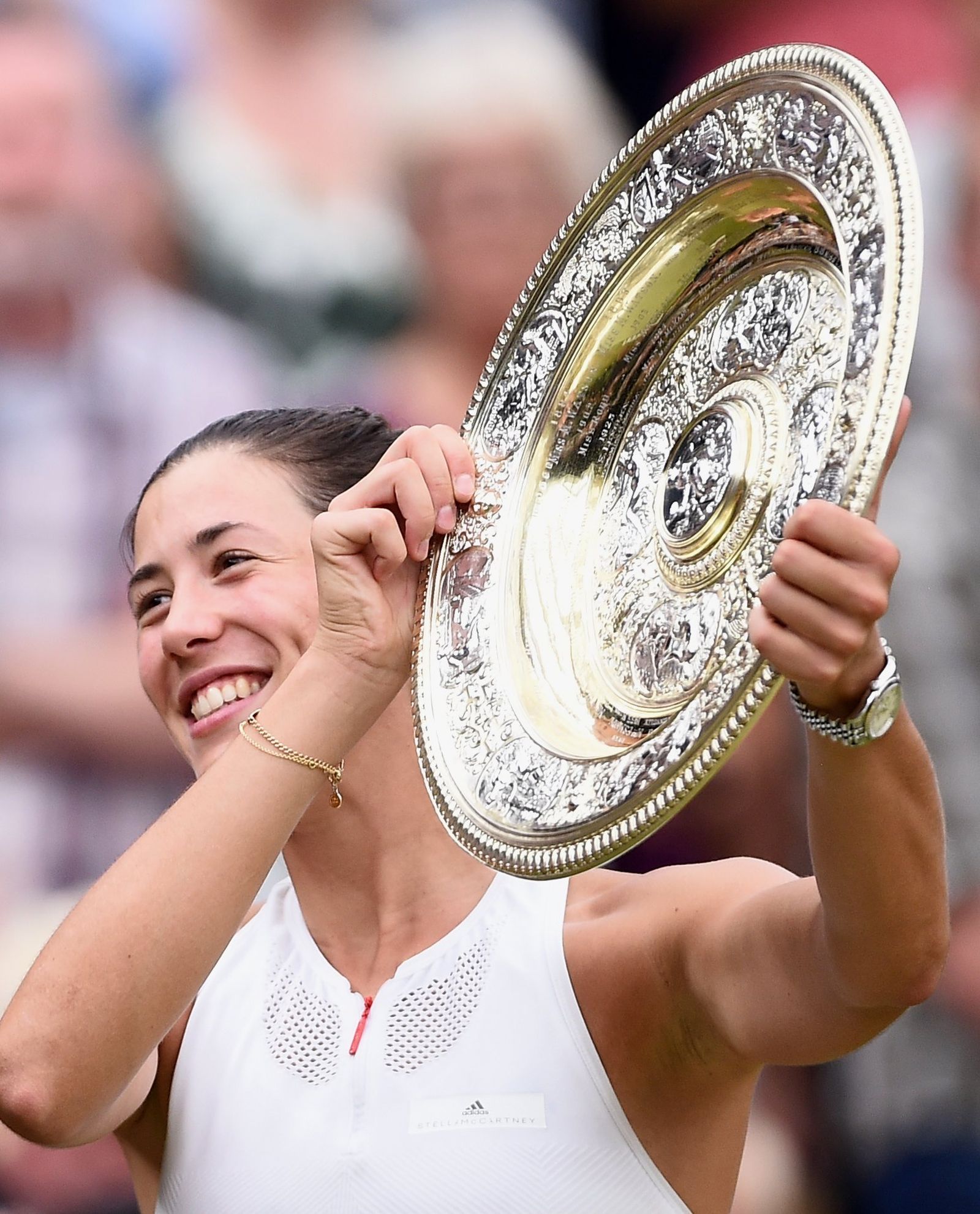 Las imágenes de la final Muguruza-Venus Williams de WImbledon