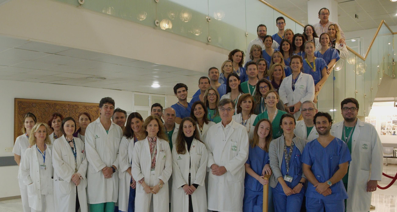 Profesionales del programa de trasplante pulmonar del Hospital Reina Sofía.