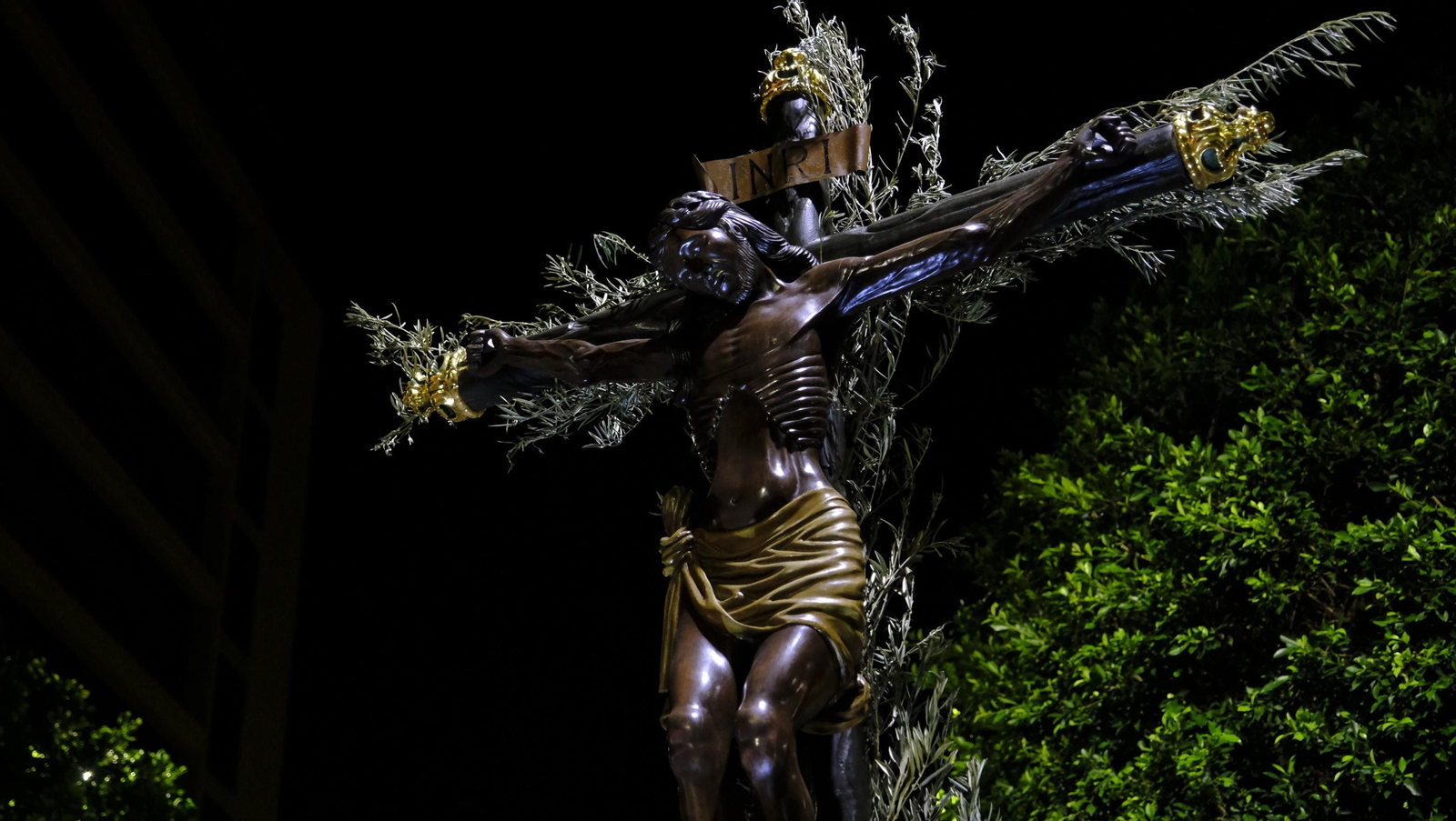 Las imágenes del Vía Crucis del Cristo de la Escucha