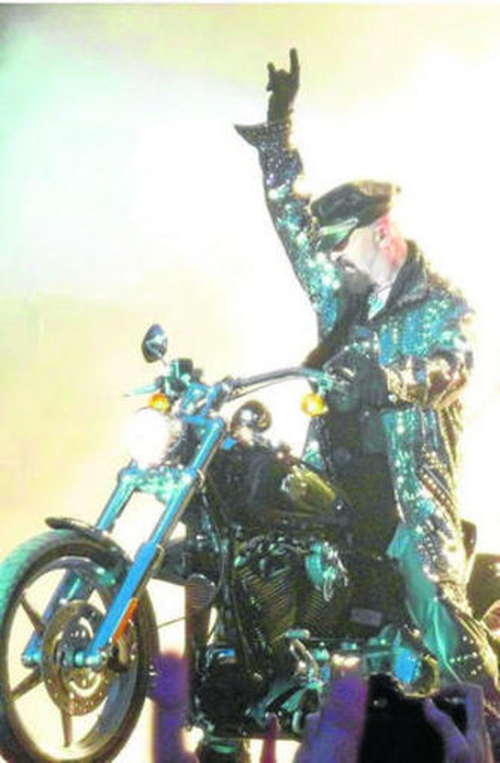Rob Halford, vocalista de Judas Priest, durante una actuación reciente.