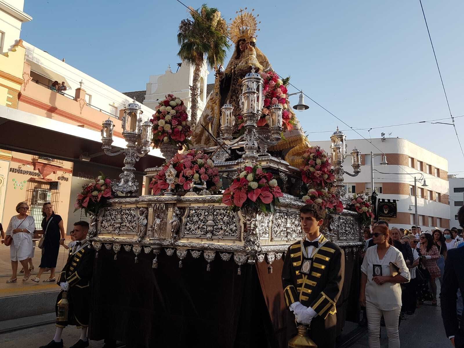 Procesión de la Virgen del Carmen, Patrona de San Fernando.