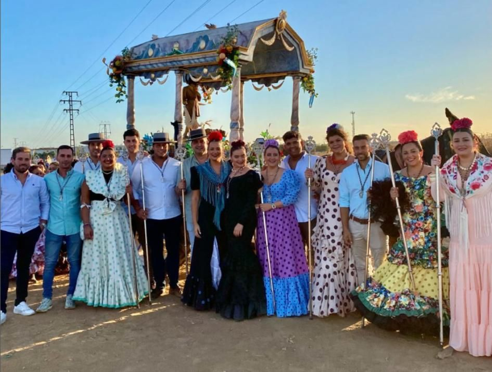 Hermanos Mayores de la Romería de San Isidro.