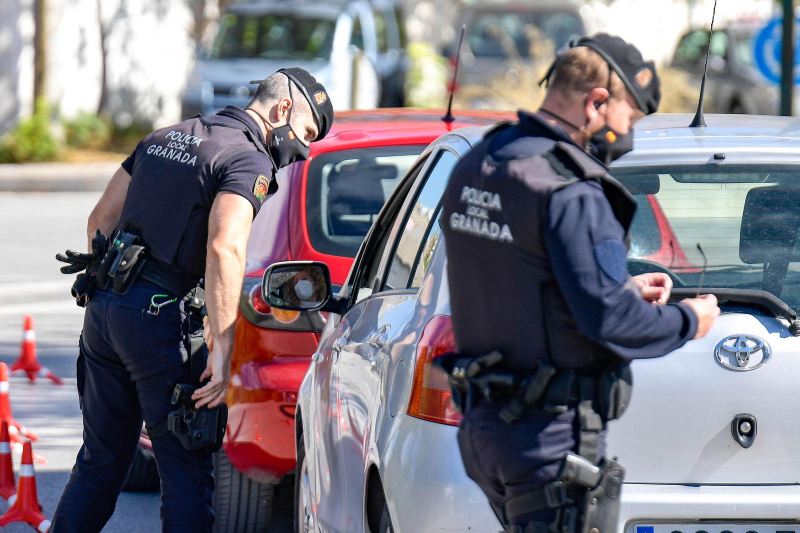 Primeras seis multas por saltarse el confinamiento en Granada