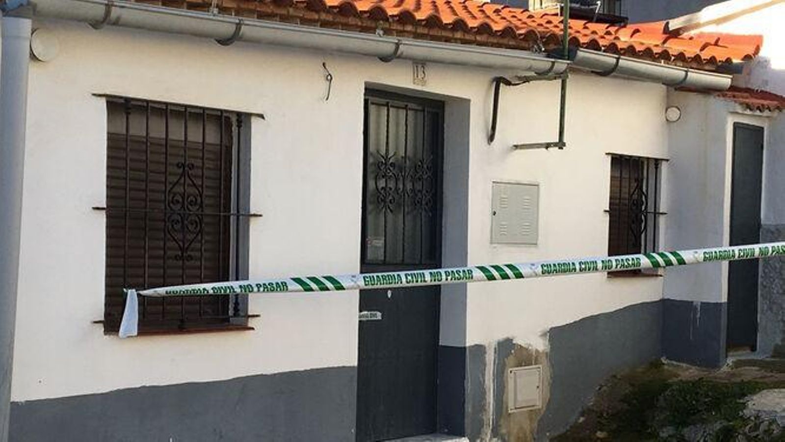 Casa de Laura Luelmo, precintada