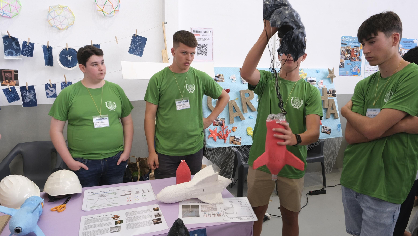 Imágenes de la III Feria de la Ciencia en El Ejido