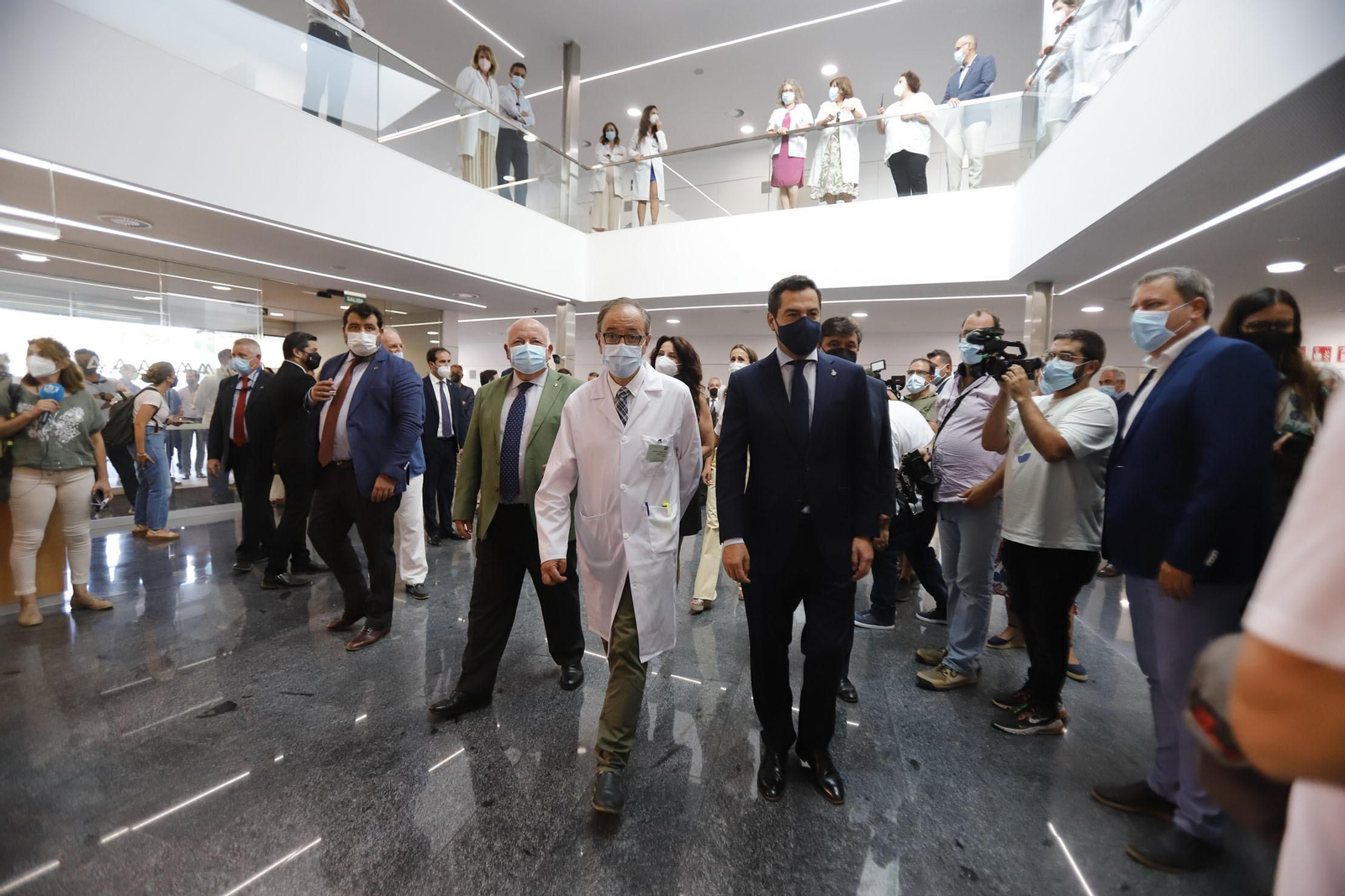 Imágenes de la inauguración del Centro de Salud de Isla Chica en Huelva