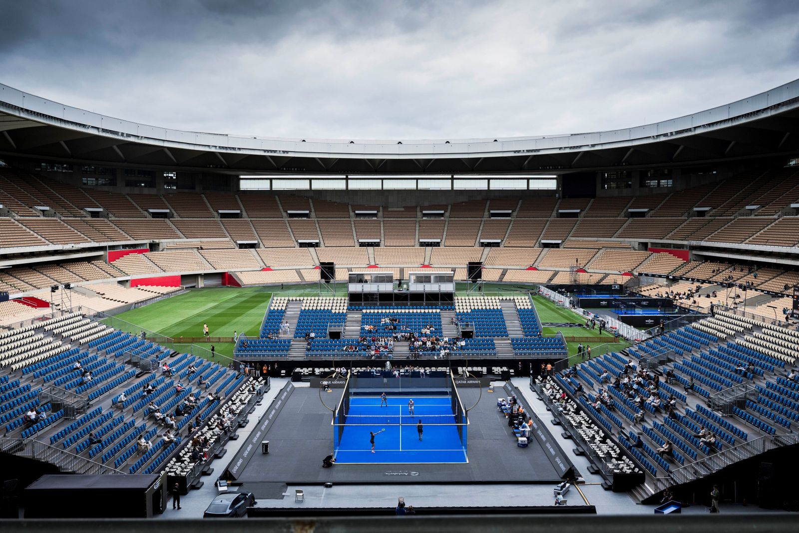 Las fotos de la primera jornada del pádel en el Estadio de la Cartuja