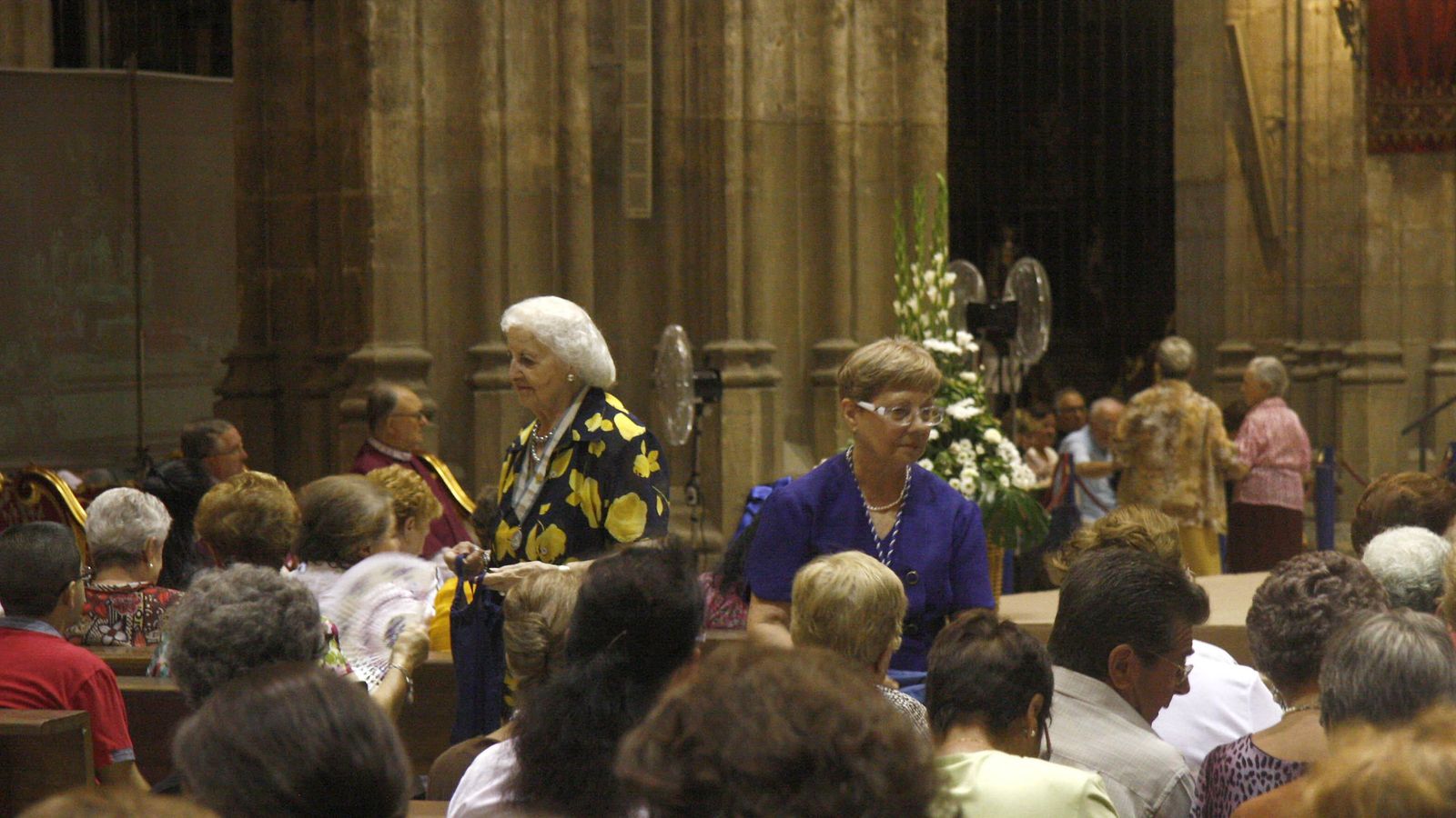 Una colecta celebrada en la Catedral.