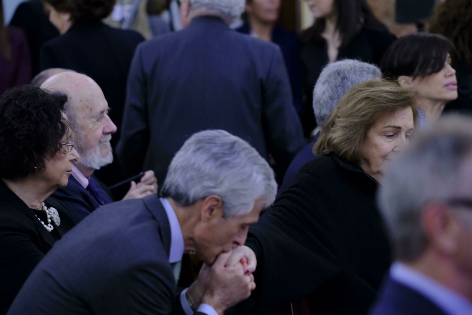Las imágenes del homenaje a Pérez Llorca en el Congreso