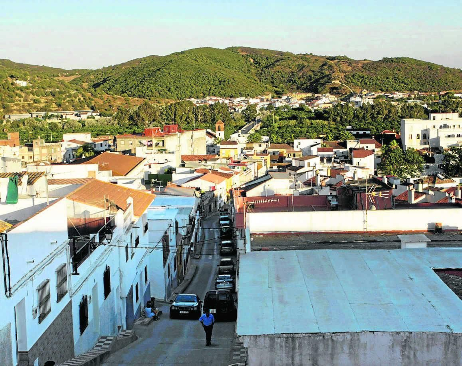 Un calle de San Martín del Tesorillo