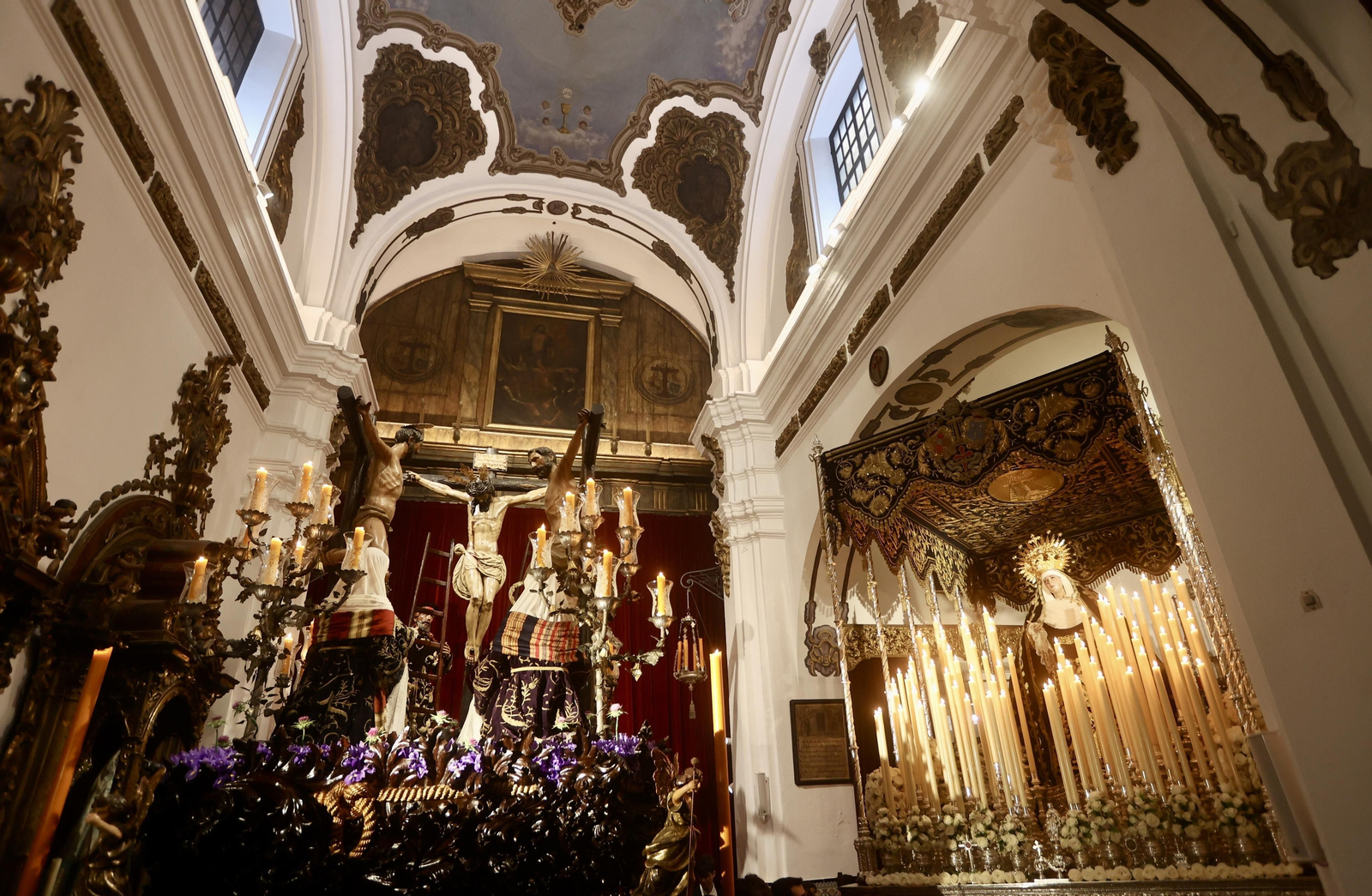 Las imágenes de la hermandad de La Carretería en la Semana Santa de Sevilla 2024