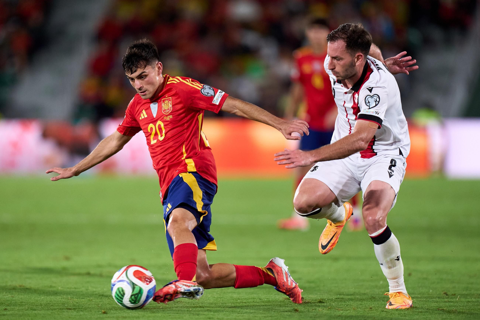 Las mejores fotos del España-Georgia