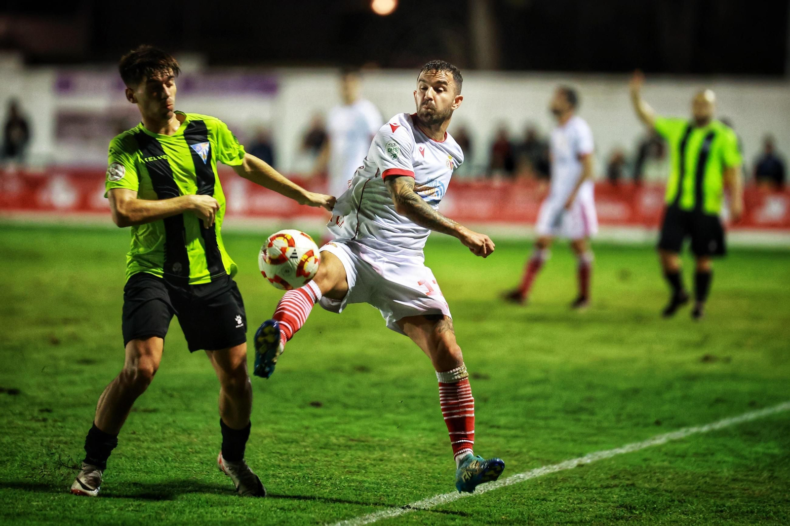 Las imágenes del partido entre el Chiclana CF y el Melilla CD