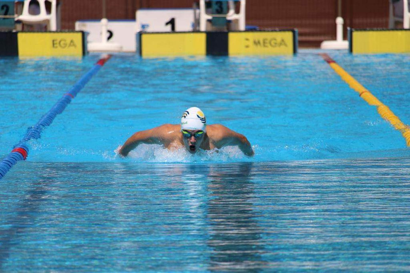 Ángel Belinchón abre este miércoles su participación en el Nacional en 100 metros mariposa.