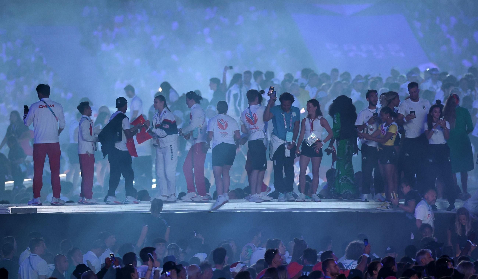 Las fotos de la ceremonia de clausura de los Juegos Olímpicos París 2024