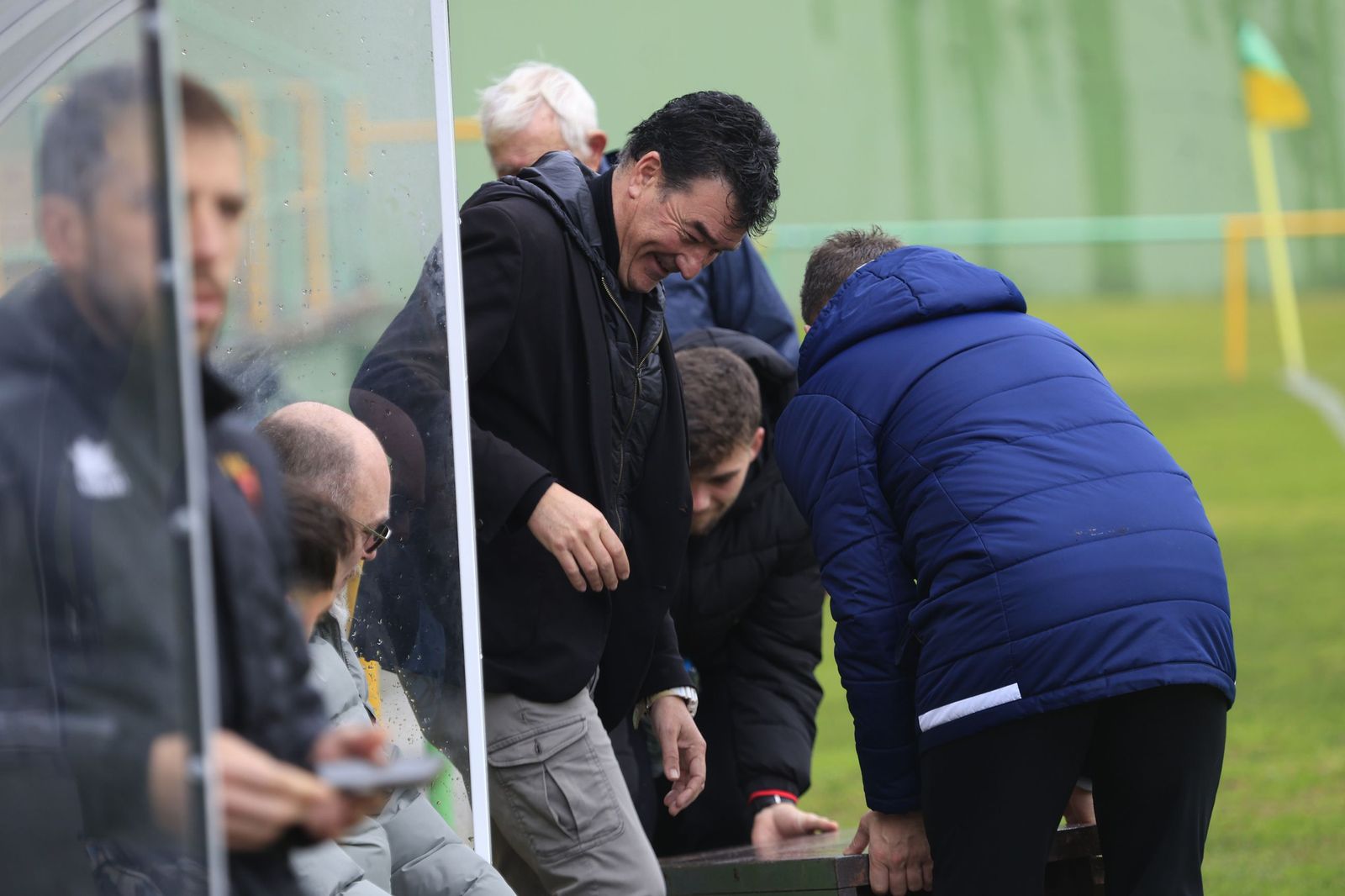 Las fotos de la visita del Egabrense de Rafa Escobar a la Unión Deportiva Los Barrios