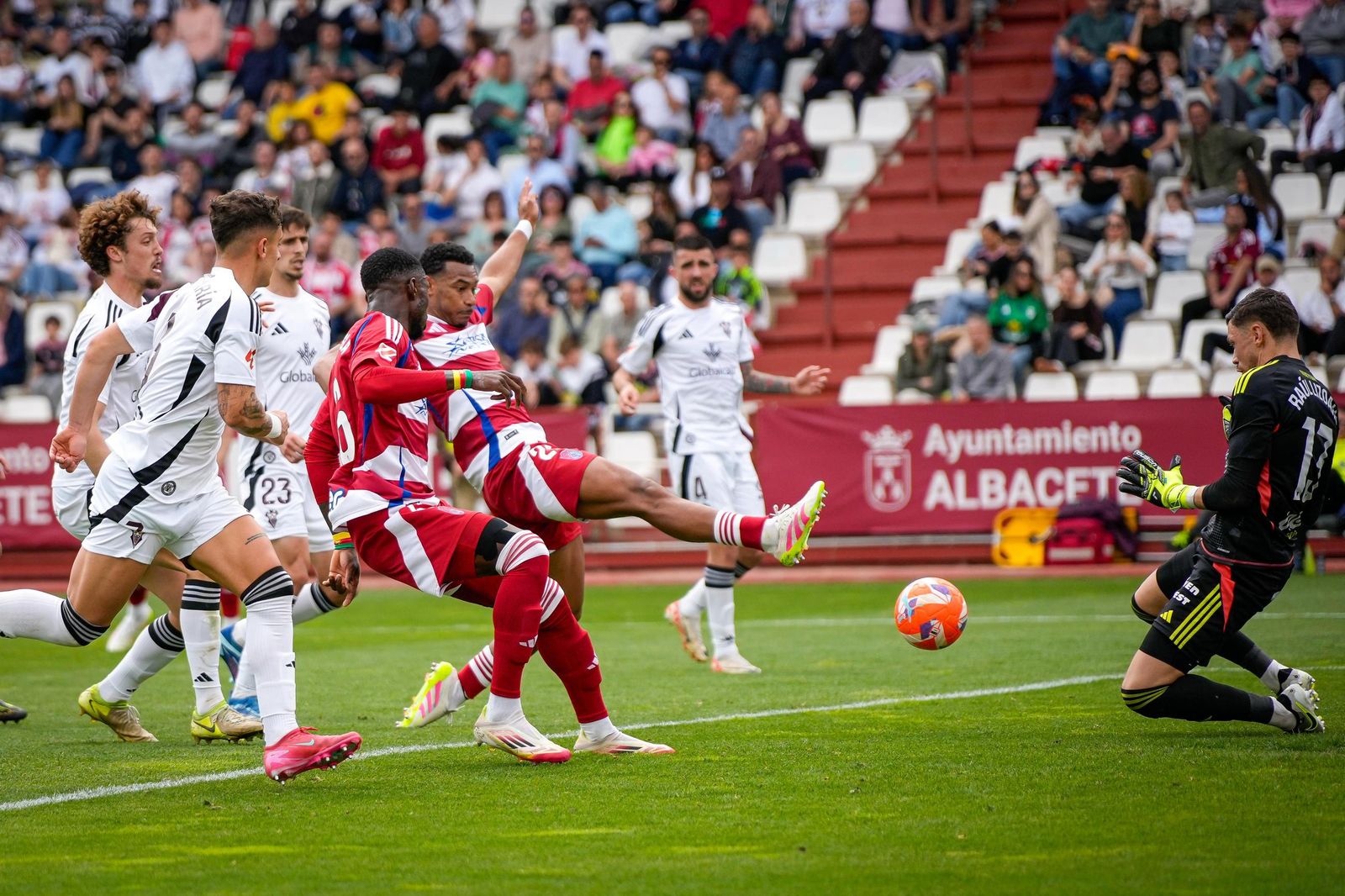 Las mejores imágenes del Albacete-Granada CF