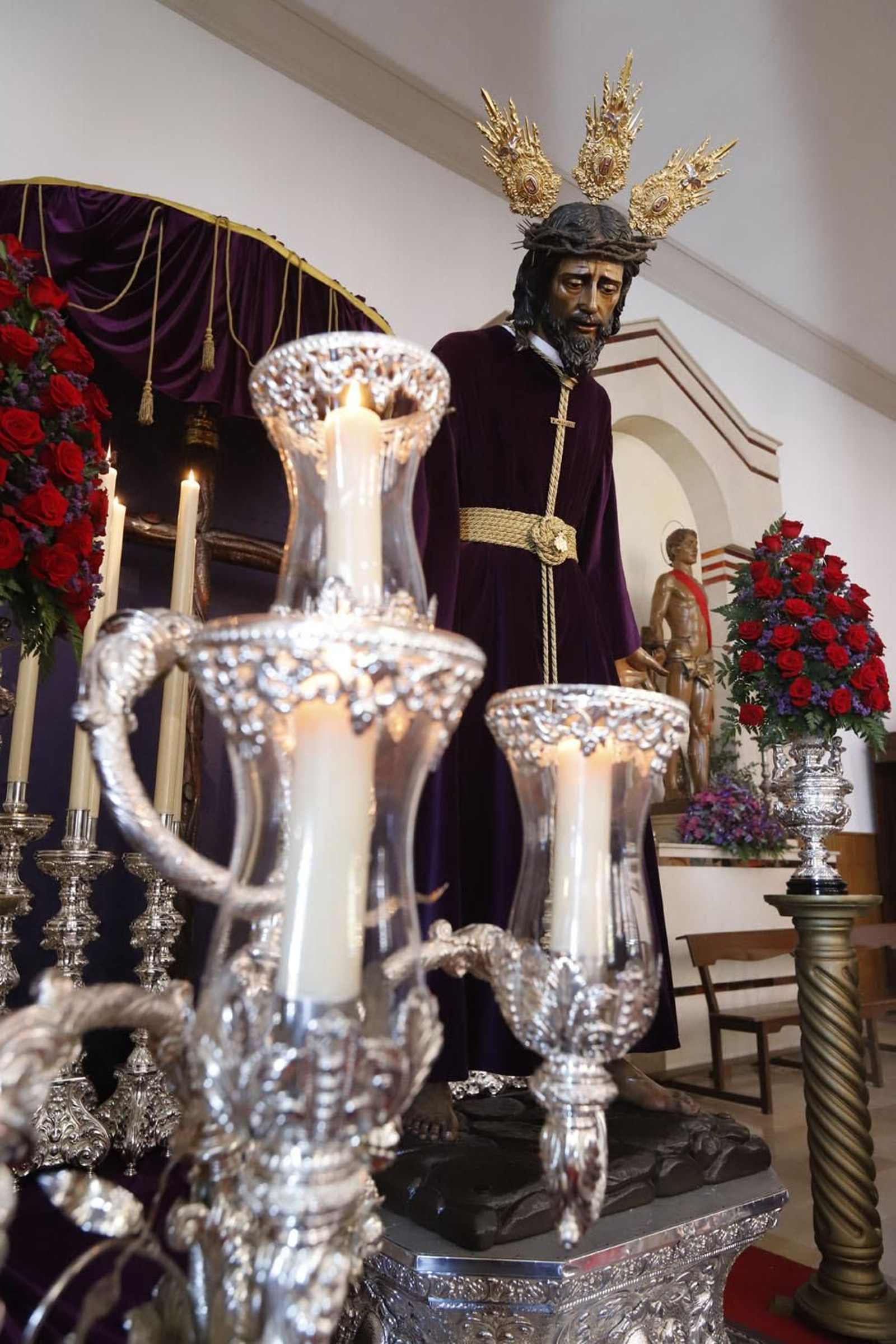 Imágenes de las veneraciones a los Cautivos de Huelva