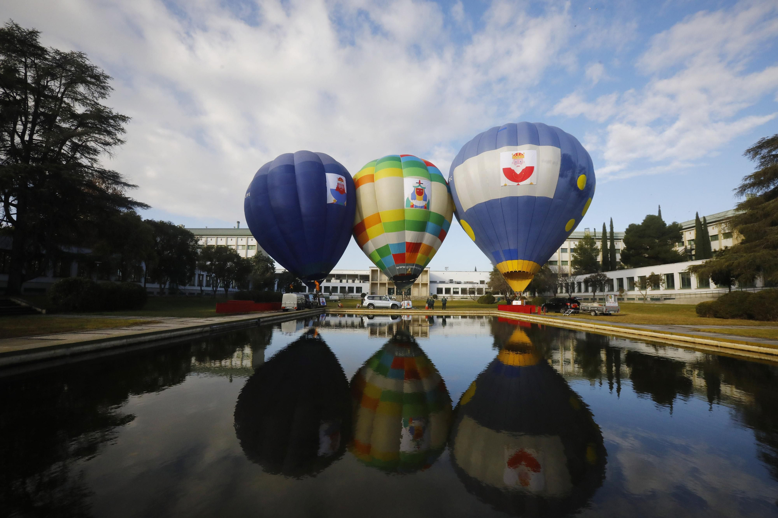 La Cabalgata en globo de los Reyes Magos en Córdoba