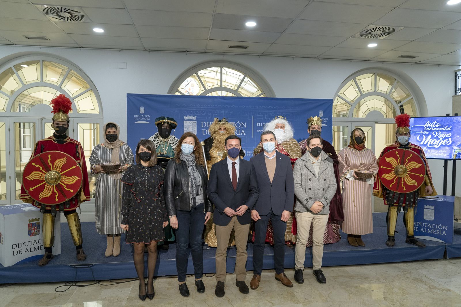 El Auto Sacramental de los Reyes Magos recorrerá las calles de Los Gallardos el 6 de enero