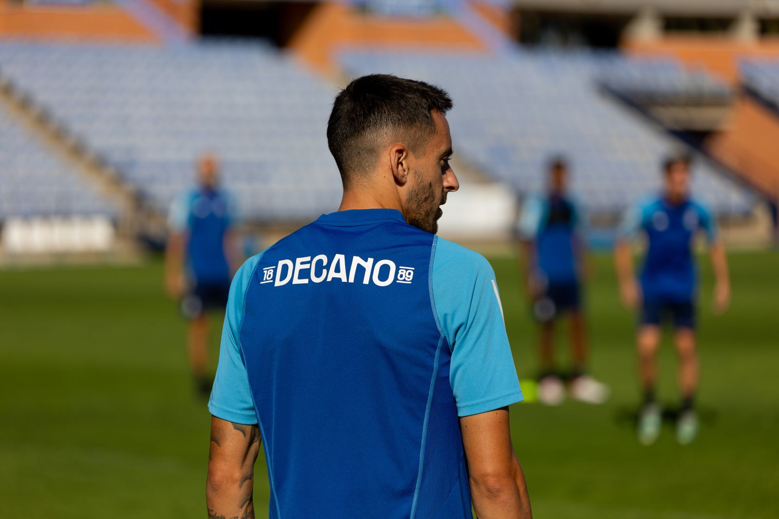 Las mejores imágenes del entrenamiento de este jueves del Recreativo de Huelva