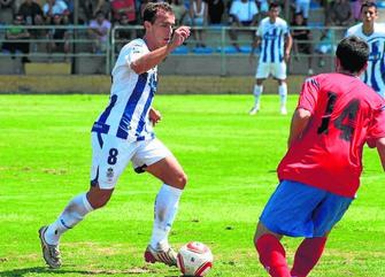 Al recreativista Rubén García le salió cara la expulsión que sufrió frente al Atlético Sanluqueño.