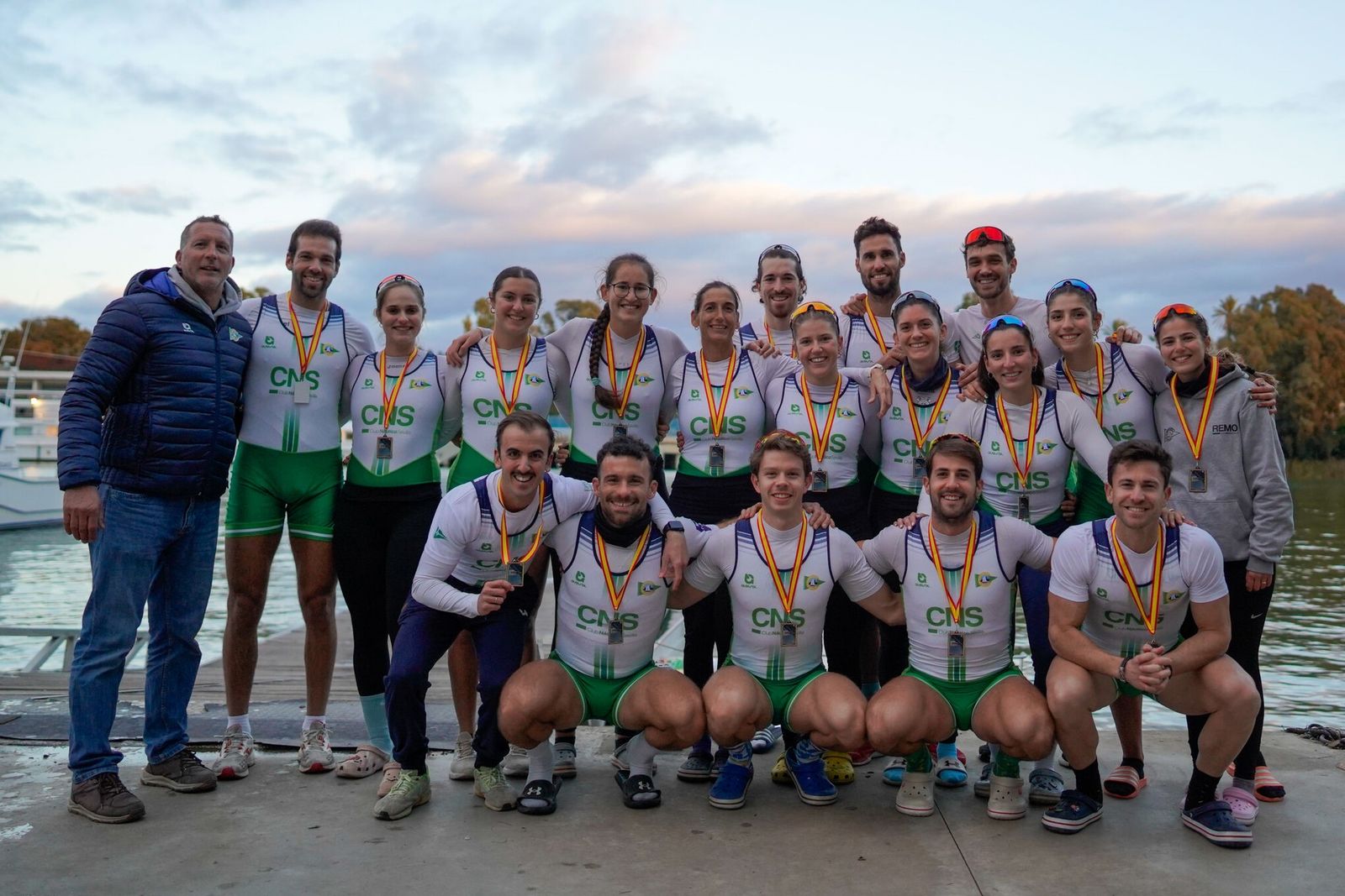 Las fotos de la primera regata de La Liga Nacional de Remo Olímpico Tradicional