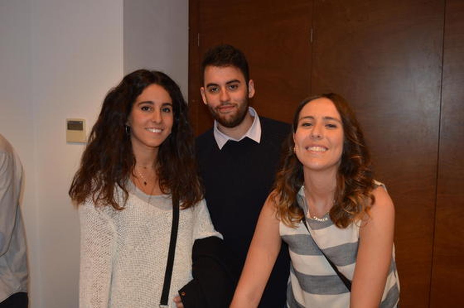 Carmen Álvarez, Carlos Cruzado y Sara Fernández coincidieron en el ciclo  de conferencias.

Foto: Ignacio Casas de Ciria