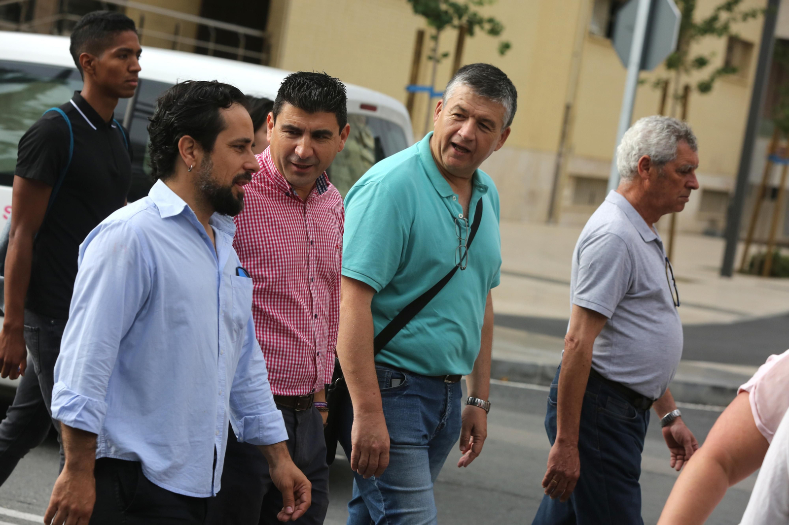 Más imágenes de la protesta de los minoristas del mercado de San Sebastián