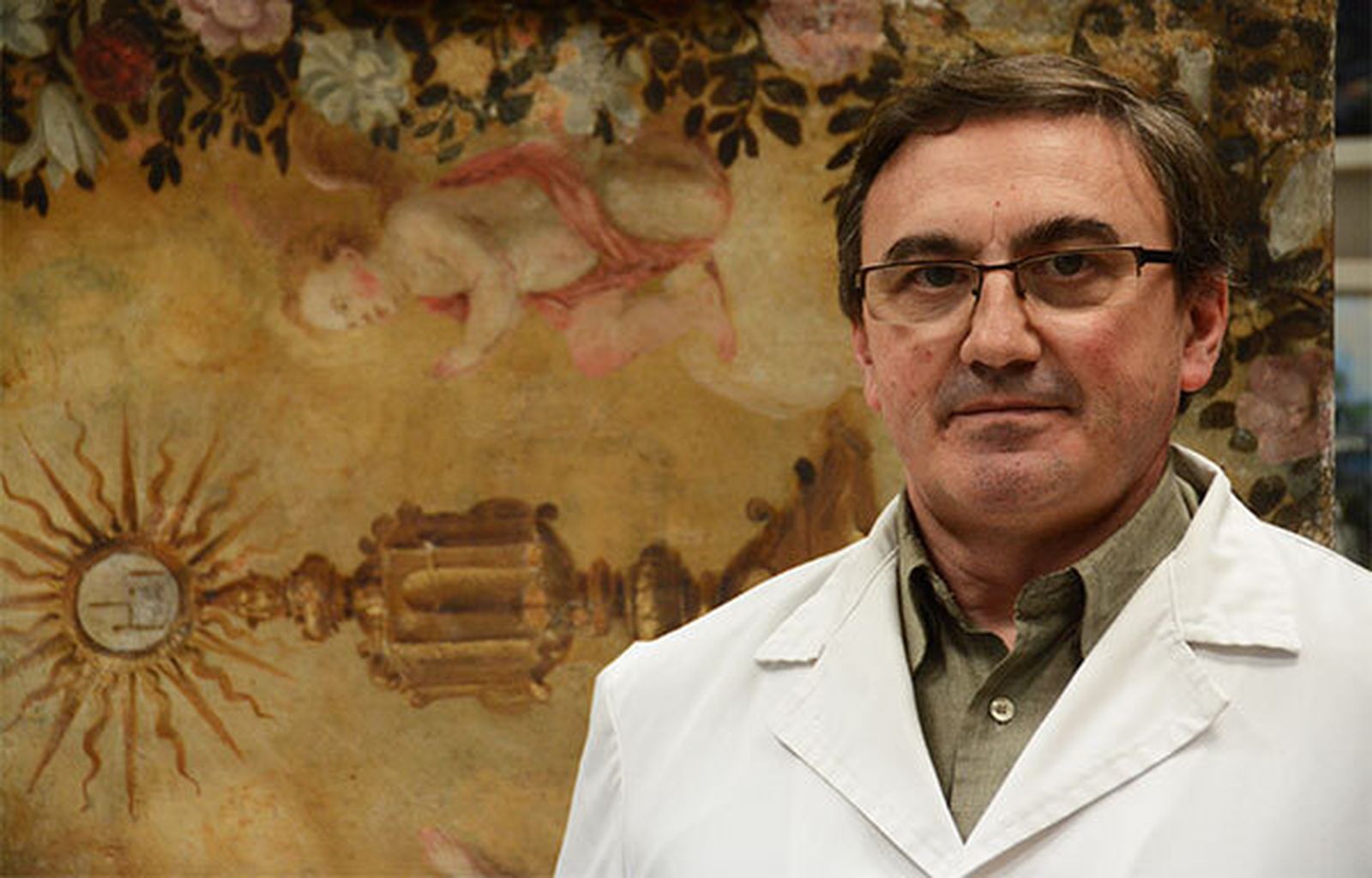 Pedro Manzano restaura al Señor Atado a la Columna de Utrera