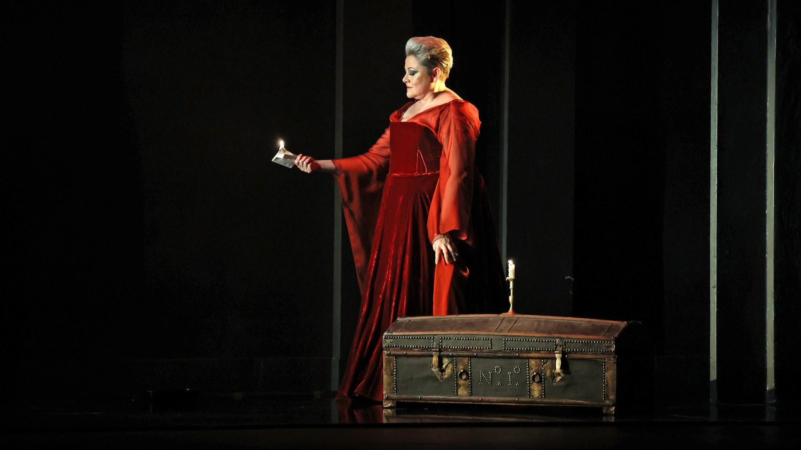 Imágenes de la ópera Macbeth en el Teatro Villamarta de Jerez