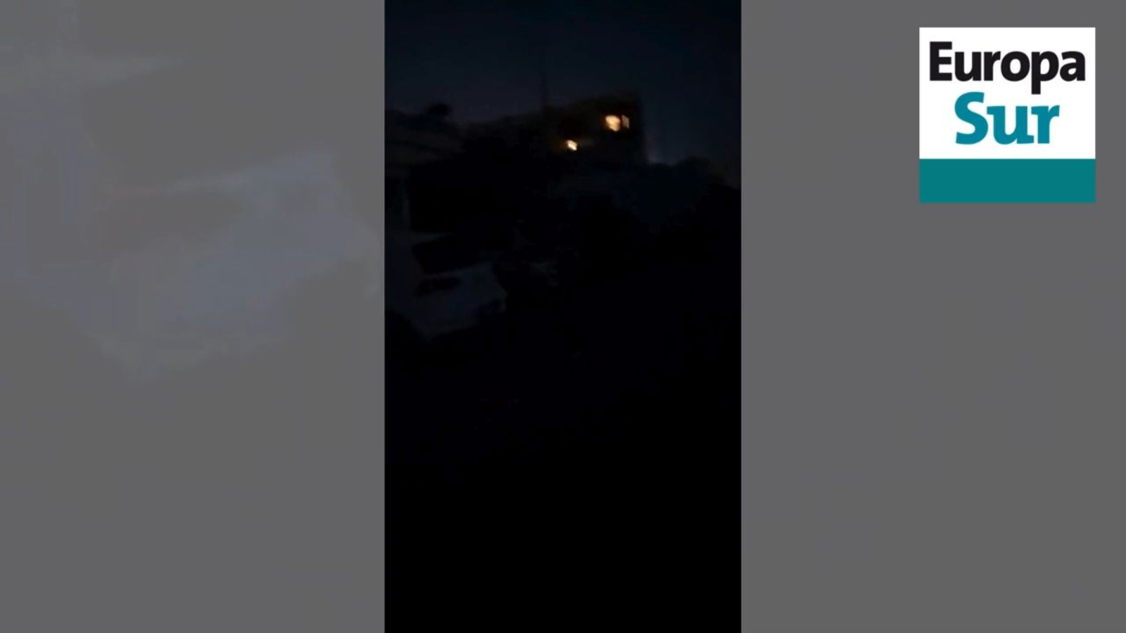 Oscuridad en la urbanización Las Terrazas del Estrecho de Tarifa