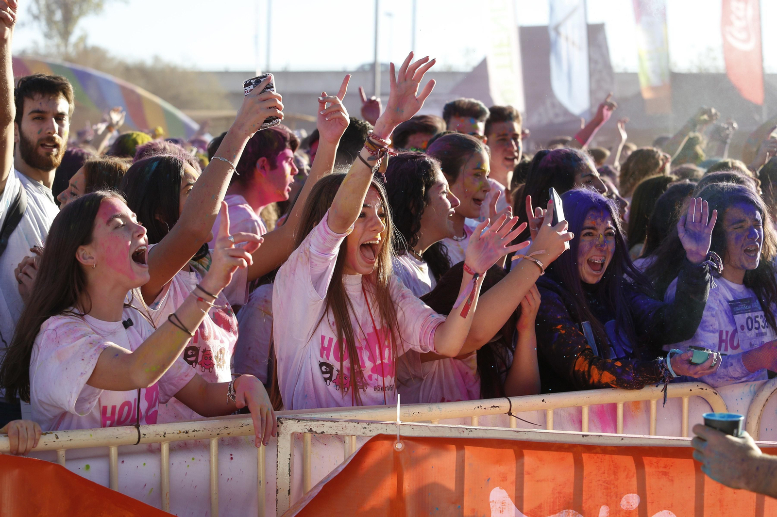 Imágenes del Holi Live en Granada