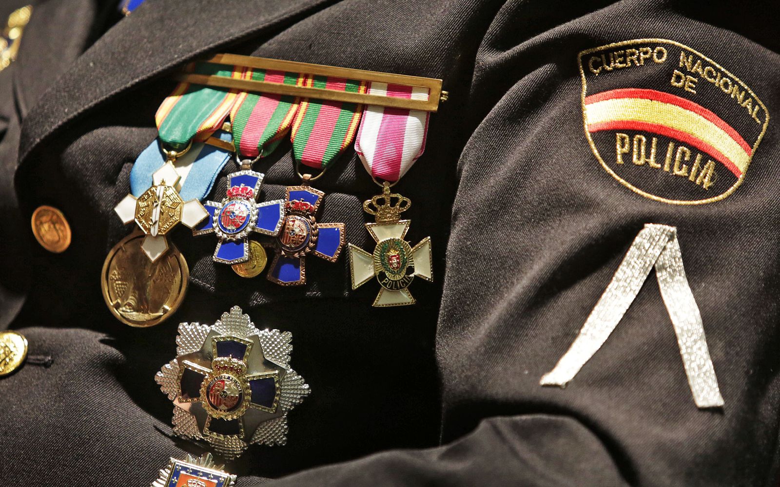 Medallas policia nacional