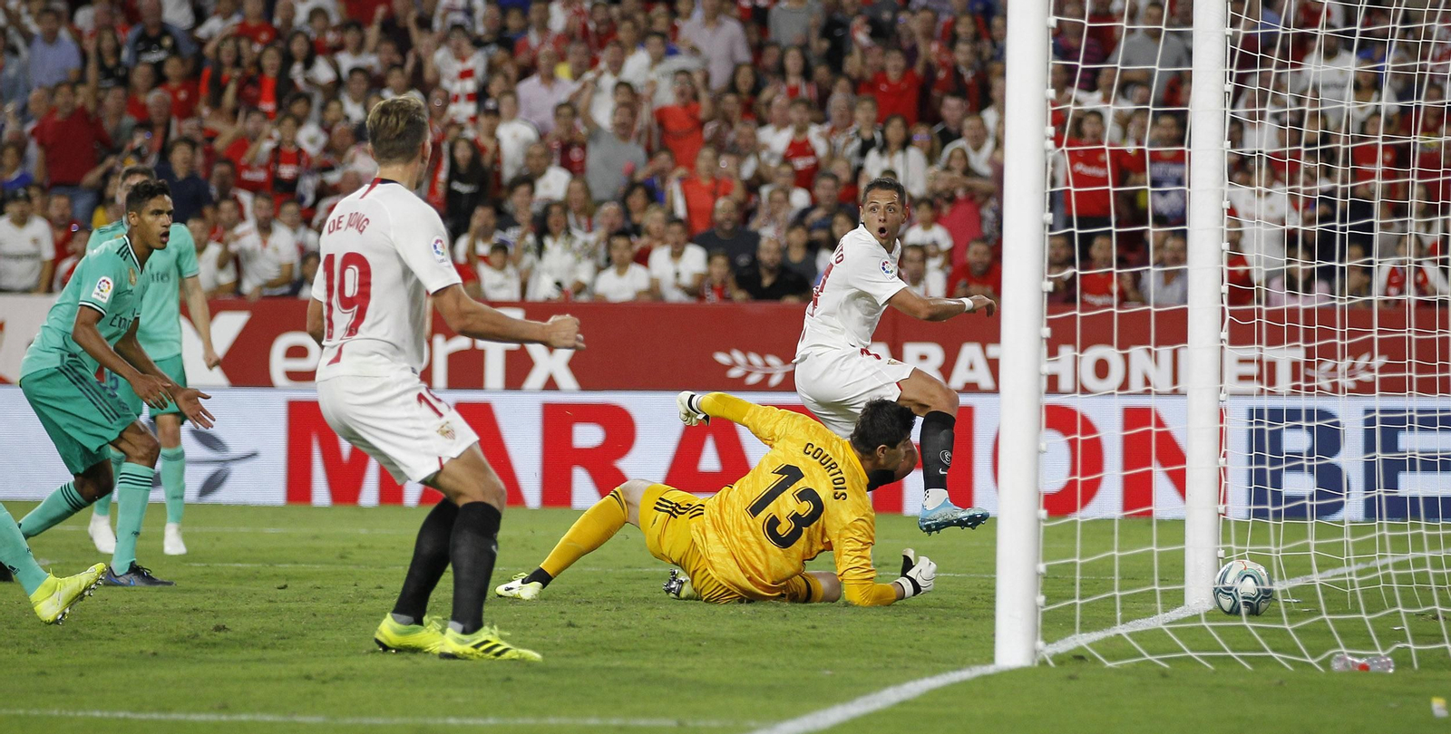 Las imágenes del Sevilla-Real Madrid