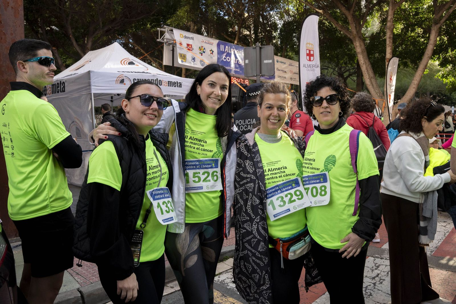 Almería corre unida contra el cáncer en una jornada solidaria
