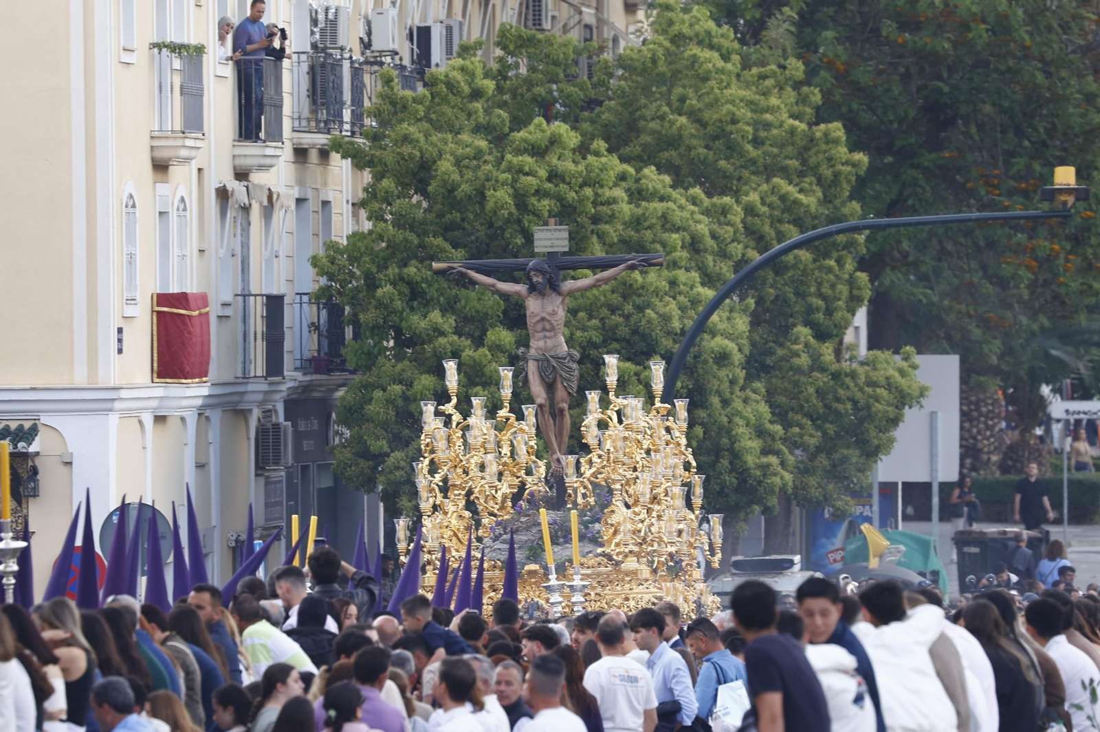 Prendimiento el Domingo de Ramos en Málaga, en imágenes