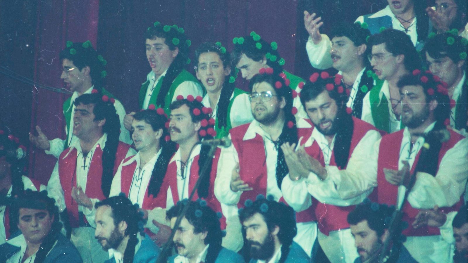 El coro 'Taberneros de puerto', segundo premio de 1982.