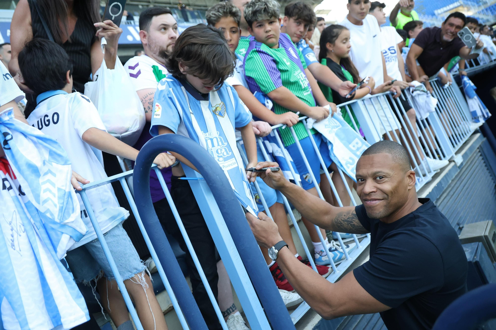 Búscate en La Rosaleda durante el Partido de Leyendas del Málaga CF