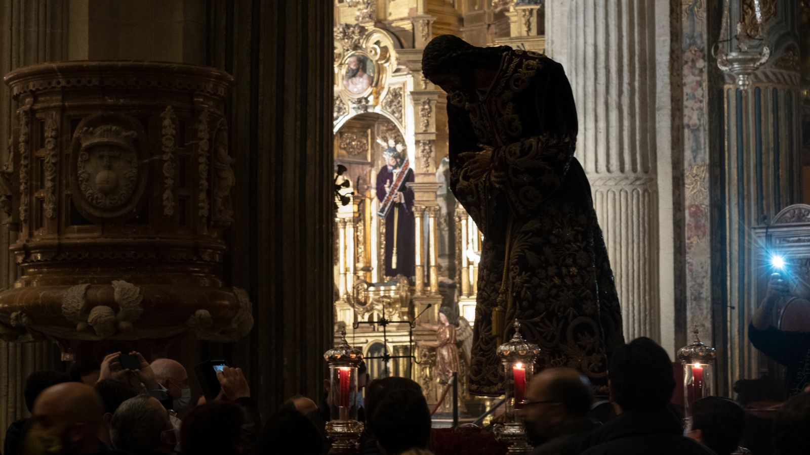 El traslado de Pasión, en imágenes