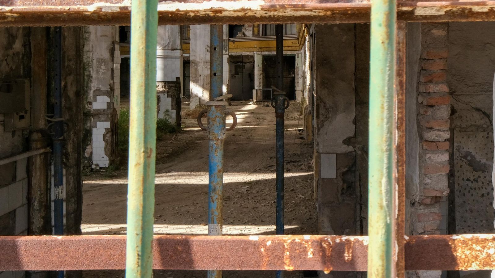 Aspecto del interior del edificio.