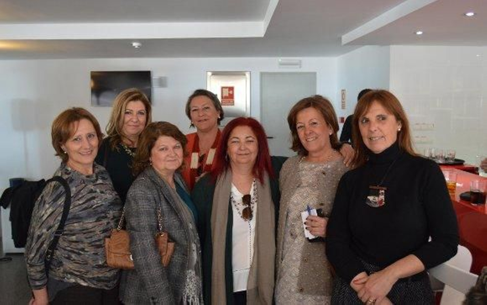Alicia Treviño, Milagros Recio, Elena Cortés, Prado Andrada, Marión Suárez, Marian Soria y Gracia Dueñas.

Foto: Ignacio Casas de Ciria