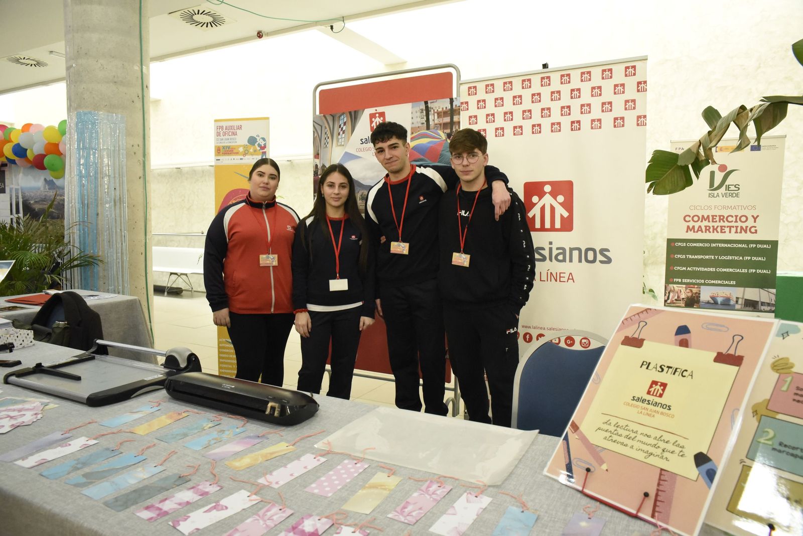 Fotos de la Feria de Ciclos Formativos de La Línea 2026