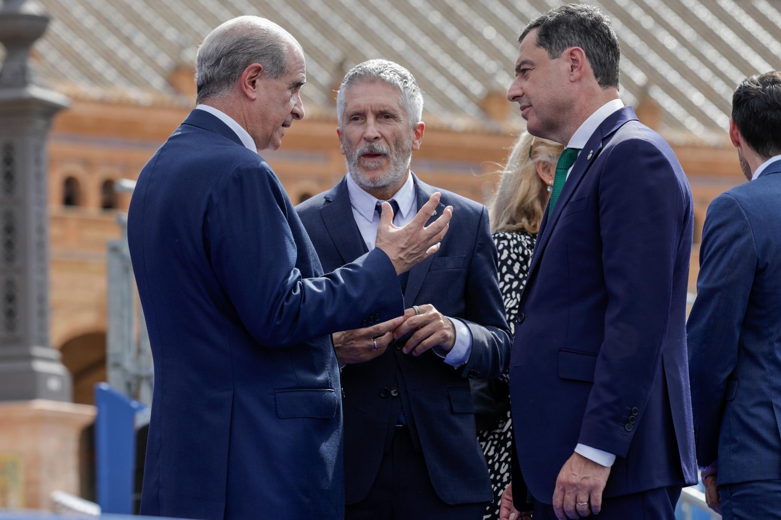 Plaza de España. Día de la Policía Nacional