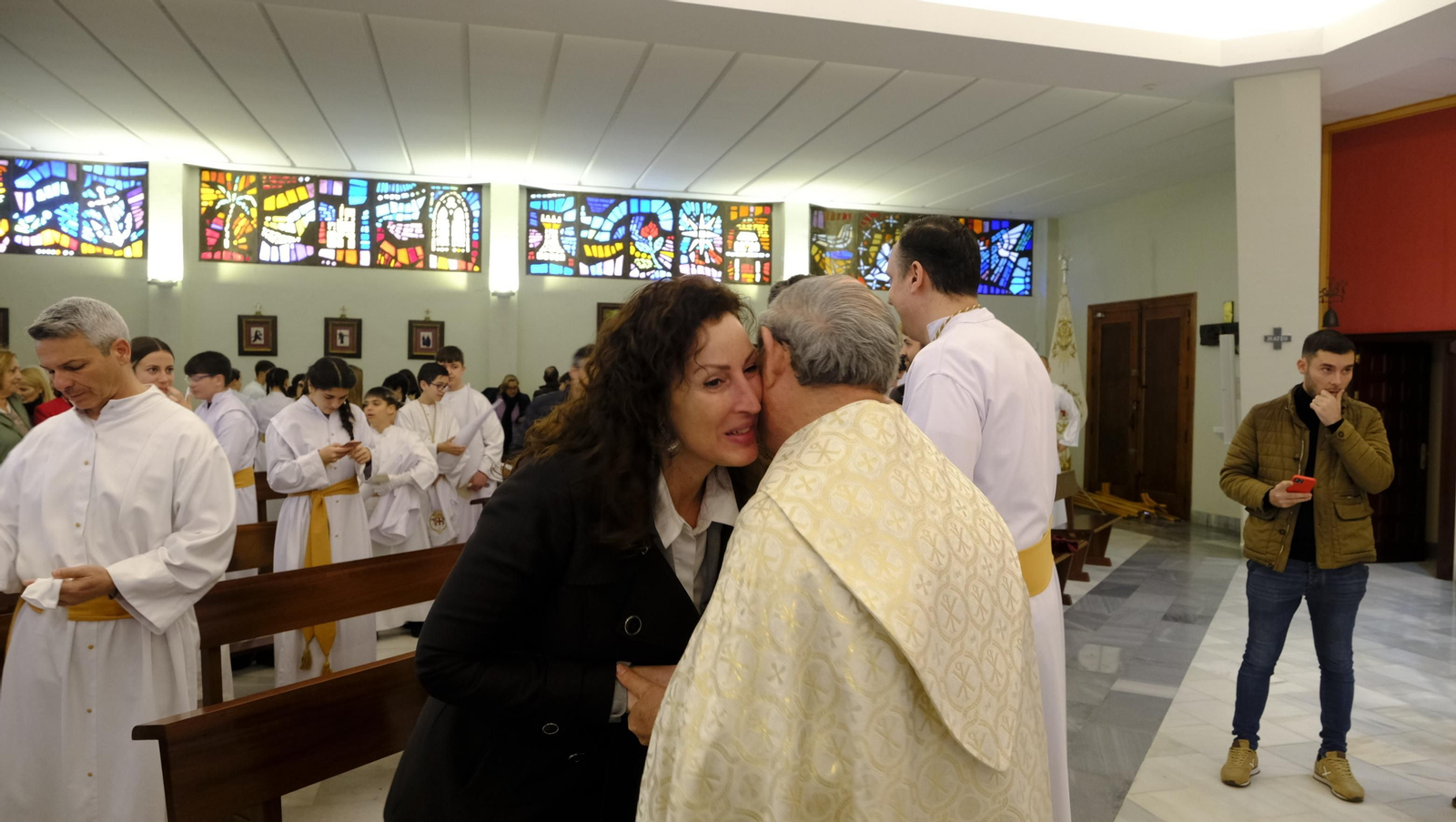 El Resucitado de Almería se suspende por la lluvia, en imágenes